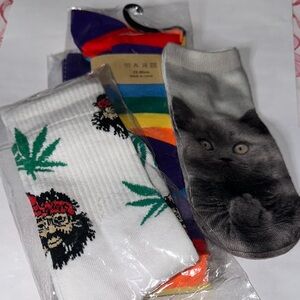 Colorful Novelty Socks Set